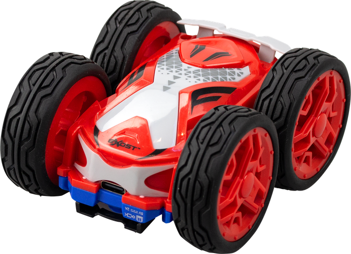 Samochód Silverlit Exost Mini Flip Neo 1:34 zdalnie sterowany 2,4 GHz Czerwony (4891813202905) - obraz 2