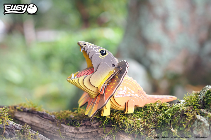 Model 3D do składania Eugy Zoo Jaszczurka pelikana (9421036940299) - obraz 12