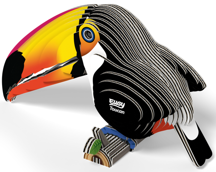 Model 3D do składania Eugy Zoo Tukan (9421036940367) - obraz 4