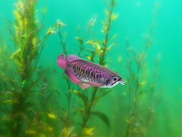 Model 3D do składania Eugy Zoo Azjatycka arowana (9421036940398) - obraz 13