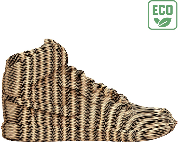 Puzzle 3D - konstruktor Cartonic 3D Puzzle Sneaker Kartonowy (4820191132788) - obraz 3