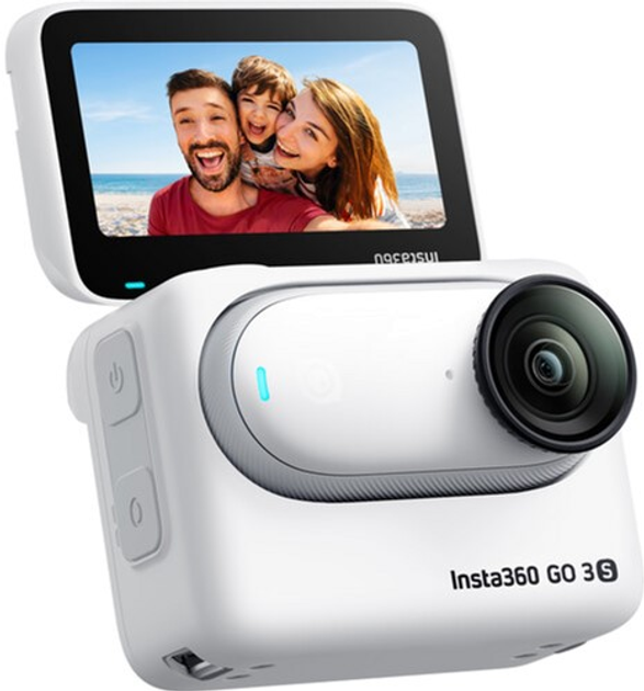 Kamera sportowa Insta360 GO 3S Standard Edition Arctic White 128GB (6970357857401) - obraz 1