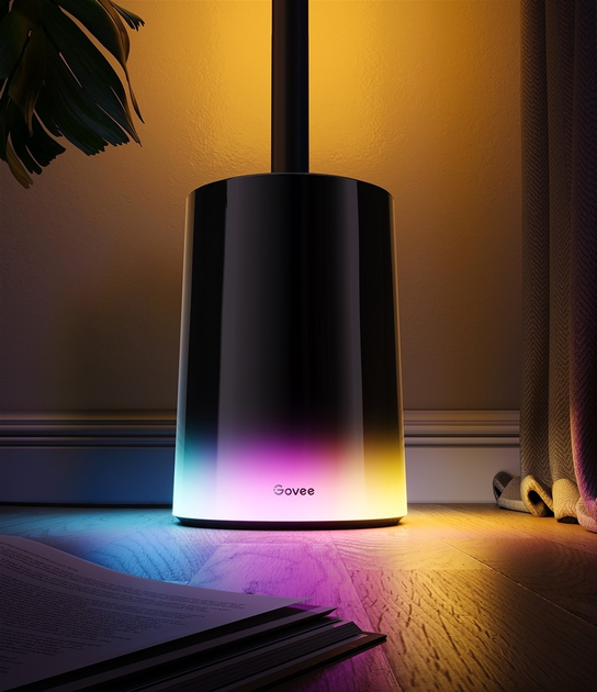 Inteligentna lampa stojąca Govee H607C Floor Lamp 2, 1725Lm, RGBICWW, WI-FI/Bluetooth Czarna (6974316999898) - obraz 13