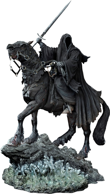 Statua Iron Studios LORD OF THE RINGS Nazgul on Horse Deluxe - Skala 1/10 (Władca Pierścieni) 42,5 cm (618231953561) - obraz 3