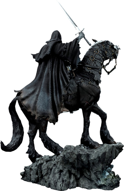 Statua Iron Studios LORD OF THE RINGS Nazgul on Horse Deluxe - Skala 1/10 (Władca Pierścieni) 42,5 cm (618231953561) - obraz 5