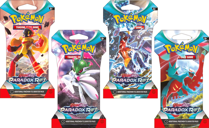 Колекційна карткова гра Pokemon: Paradox Rift (Cardboard Cover), бустер пак (1шт) (820650854002) - зображення 5