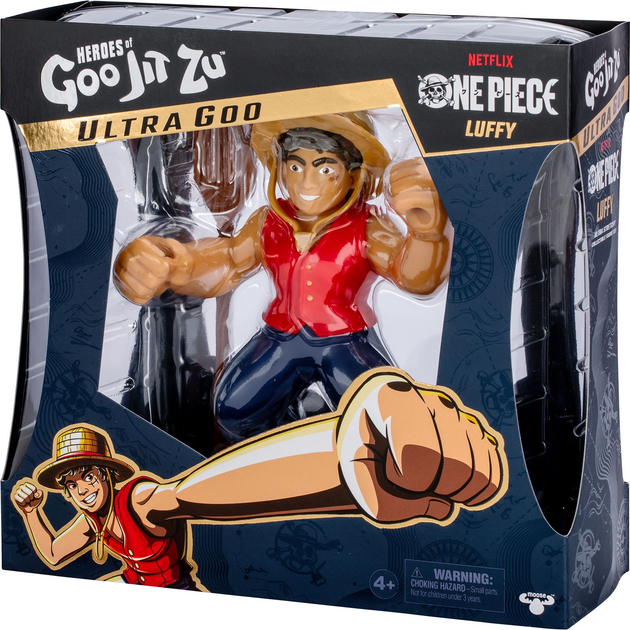 Figurka rozciągliwa GooJitZu Bohaterowie GooJitZu Monkey D. Luffy (630996429396) - obraz 2