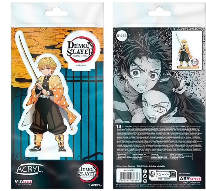 Akrylowa figurka ABYstyle DEMON SLAYER: KIMETSU NO YAIBA Zenitsu (3665361068686) - obraz 2