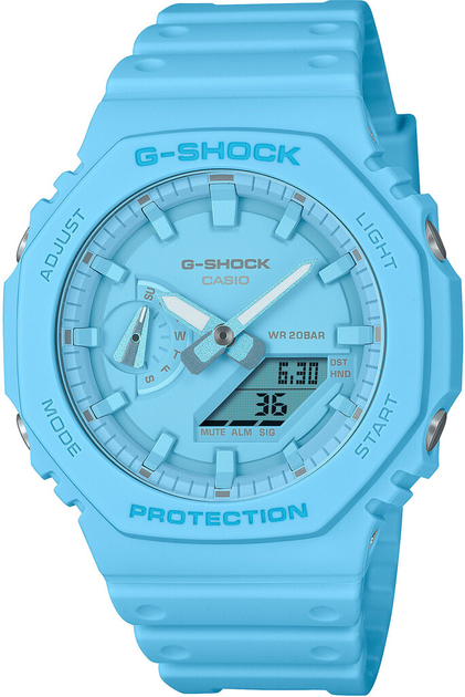 Zegarek Casio G-SHOCK Classic GA-2100 -2A2ER Blue - obraz 1