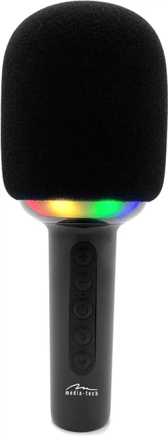 Mikrofon Media-Tech Karaoke Idol Wireless głośnik Bluetooth RGB (MT399) (5906453103990) - obraz 2