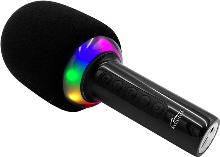 Mikrofon Media-Tech Karaoke Idol Wireless głośnik Bluetooth RGB (MT399) (5906453103990) - obraz 3