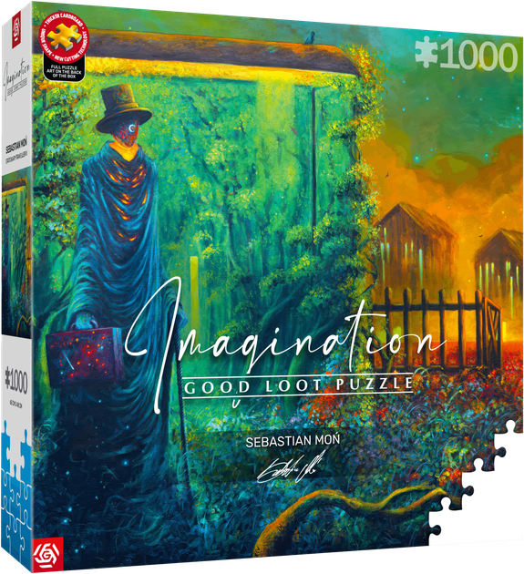 Puzzle Good Loot Imagination Sebastian Moń Stationary Traveller II 1000 elementów (5908305250012) - obraz 1