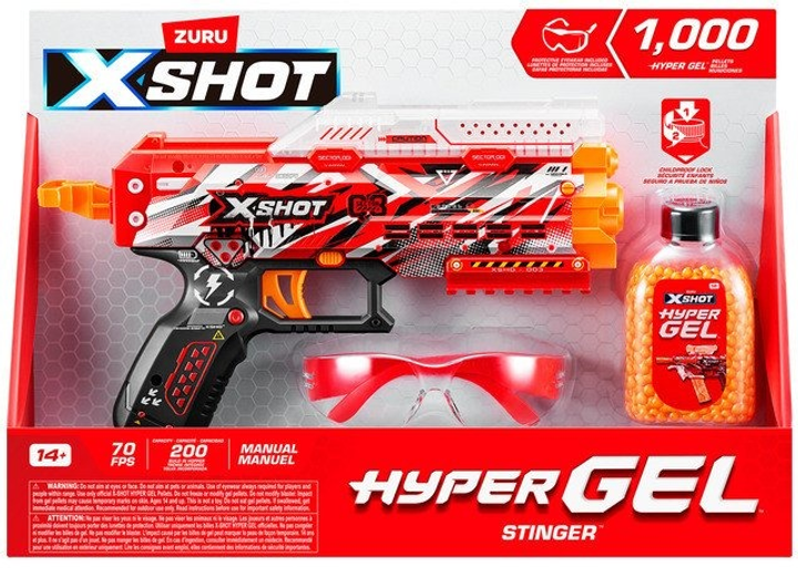 Gel-Blaster XSHOT Hyper Gel z 1 000 kulek Hyper Gel ZUR-36728 (4894680037731) - obraz 1