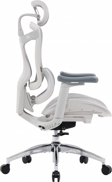 Fotel biurowy SIHOO DORO C300L Mesh White (DORO-C300L-A3-102) - obraz 3