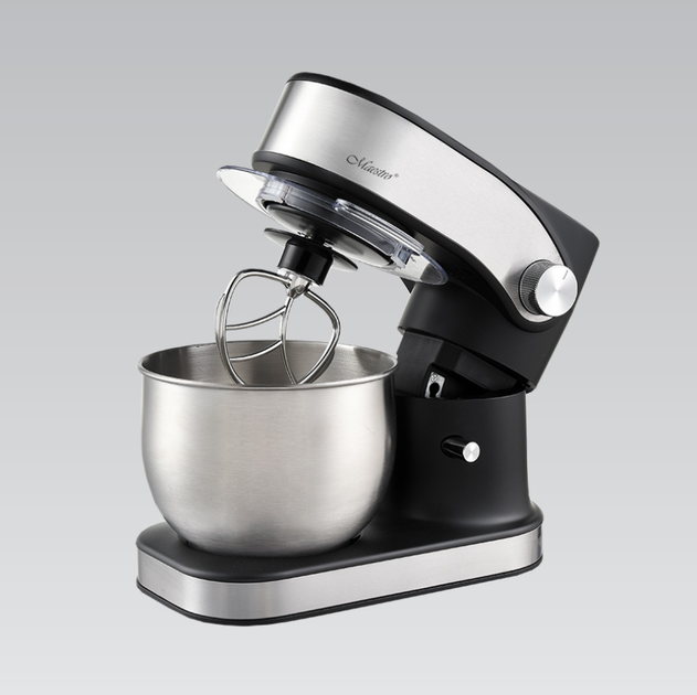 Миксер планетарный Maestro 1200Вт x 3л (MR-557) черно - серебряный - изображение 3