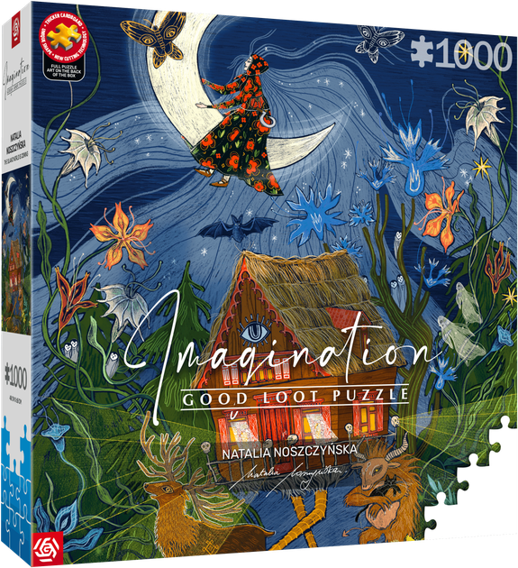 Puzzle Good Loot Imagination Natalia Noszczyńska Słowiański Świat Nadchodzi 1000 elementów (5908305250111) - obraz 1