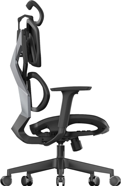 Fotel gamingowy SIHOO X5C Mesh Black (X5C-301) - obraz 3