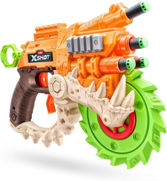 Бластер XSHOT Insanity Horrorfire Reaper-x з 8 м'якими кульками 36730 (4894680033368) - зображення 2