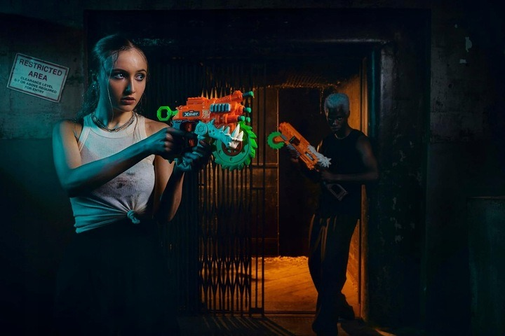 Бластер XSHOT Insanity Horrorfire Reaper-x з 8 м'якими кульками 36730 (4894680033368) - зображення 9
