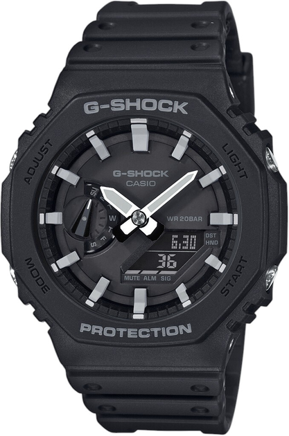 Zegarek męski Casio G-SHOCK Classic GA-2100 -1AER Black - obraz 3