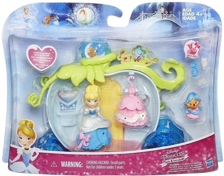 Zestaw do zabawy Hasbro Disney Princess: Małe królestwo Kareta Kopciuszka (5010994937201) - obraz 1