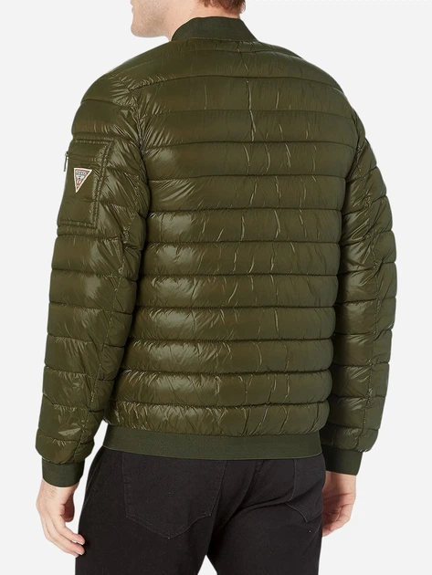 Бомбер мужской Guess 451049608 XL Зеленый (1159841468) - Фото 2 Бомбер мужской Guess 451049608 XL Зеленый (1159841468) - изображение 2