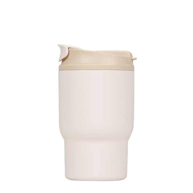 Термочашка для кофе нержавеющая сталь с крышкой 63mugs 360 мл бежевый - изображение 2