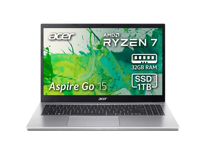 Ноутбук Acer Aspire Go 15 AG15-42P-R0QF (NX.J7XEU.00D) - Фото 1 Ноутбук Acer Aspire Go 15 AG15-42P-R0QF (NX.J7XEU.00D) - изображение 1