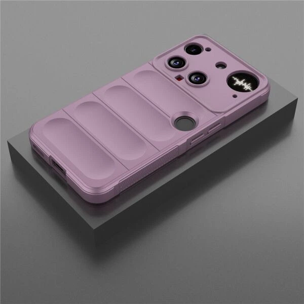 Силиконовый (TPU) чехол Deexe Terra Case для Nothing Phone (3) - Light Purple - изображение 3