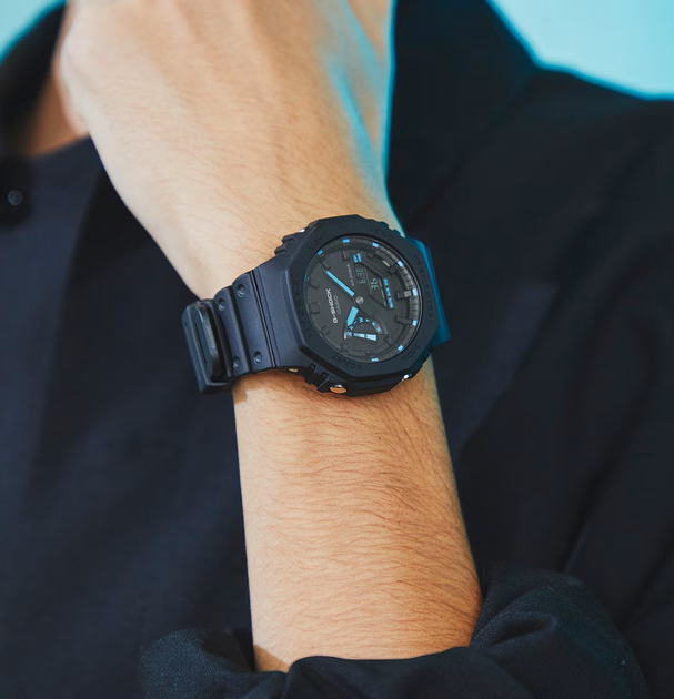 Zegarek męski Casio G-SHOCK GA-2100-1A2ER - obraz 5
