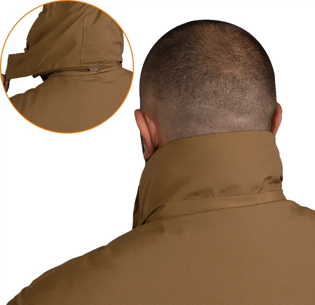 Куртка Camotec Patrol System 3.0 Nylon Taslan S Coyote - Фото 8 Куртка Camotec Patrol System 3.0 Nylon Taslan S Coyote - зображення 8