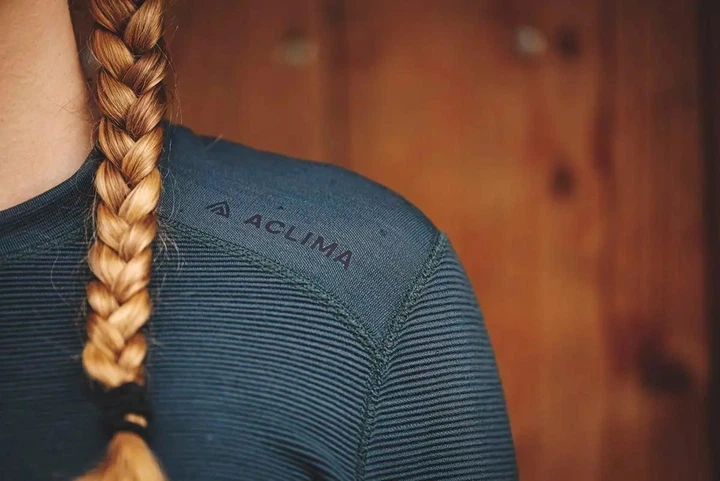 Термокофта Aclima W StreamWool 400 Crew Neck M Green Gables - изображение 4