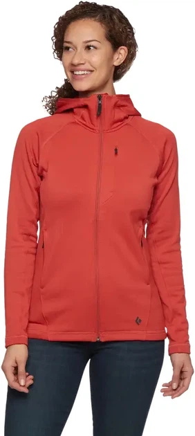 Флисовая кофта Black Diamond W Factor Hoody XS Grenadine - изображение 2