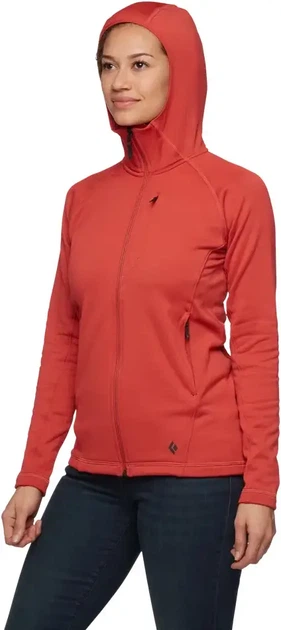 Флисовая кофта Black Diamond W Factor Hoody XS Grenadine - изображение 3