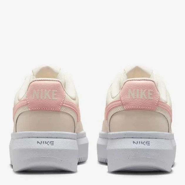 Женские кеды низкие Nike Court Vision Alta DZ5394-108 36.5 (6US) 23 см Pale Ivory/Washed Coral-White (198482099862) - изображение 4