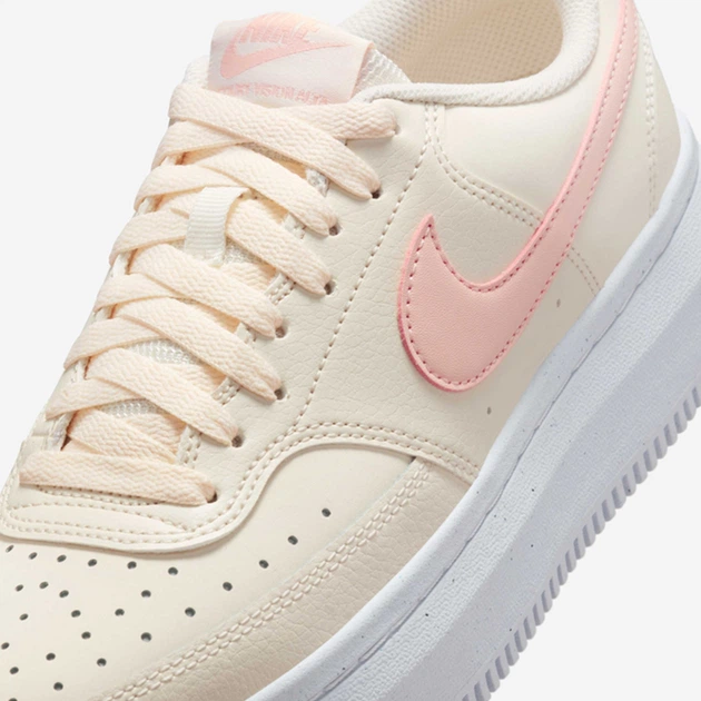 Жіночі кеди низькі Nike Court Vision Alta DZ5394-108 40.5 (9US) 26 см Pale Ivory/Washed Coral-White (198482135614) - Фото 8 Жіночі кеди низькі Nike Court Vision Alta DZ5394-108 40.5 (9US) 26 см Pale Ivory/Washed Coral-White (198482135614) - зображення 8