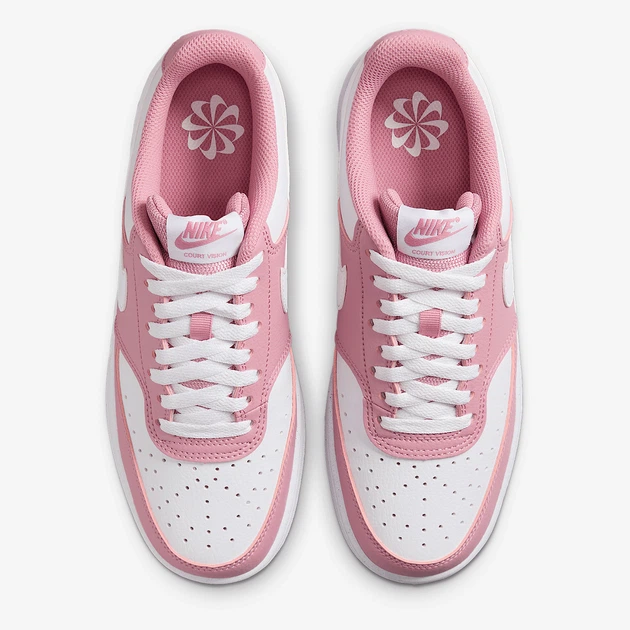 Женские кеды низкие Nike Court Vision Lo Nn DH3158-603 36.5 (6US) 23 см Elemental Pink/White (197859102457) - изображение 5