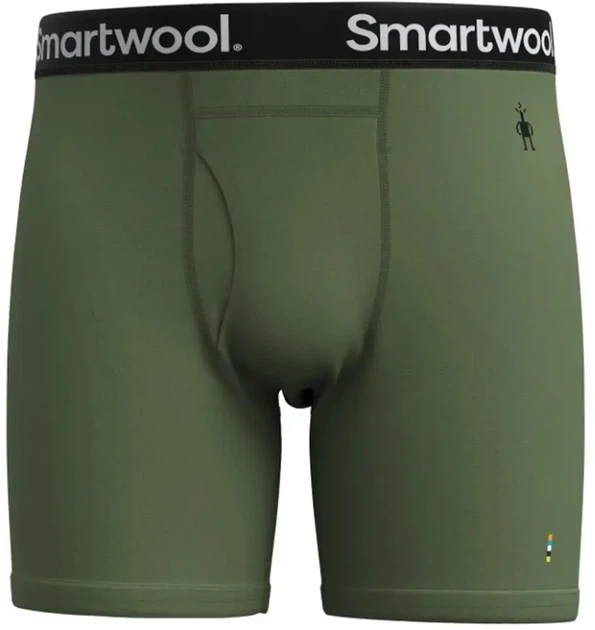 Трусы Smartwool Men’s Merino Boxer Brief Boxed L Fern green - Фото 1 Трусы Smartwool Men’s Merino Boxer Brief Boxed L Fern green - изображение 1