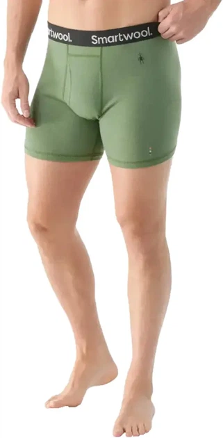 Трусы Smartwool Men’s Merino Boxer Brief Boxed L Fern green - Фото 2 Трусы Smartwool Men’s Merino Boxer Brief Boxed L Fern green - изображение 2