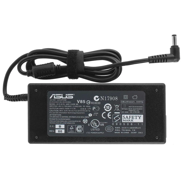 Блок живлення для ноутбука ASUS 19.5 V, 7.7 A, 150 W, 5.5*2.5 мм, black (без кабелю!) - зображення 3
