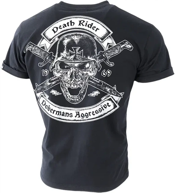 Футболка Dobermans Aggressive Death Rider TS170BK XXXL - зображення 2