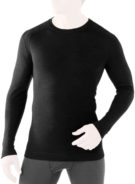 Термокофта Smartwool NTS Mid 250 Crew M Черный - Фото 2 Термокофта Smartwool NTS Mid 250 Crew M Черный - изображение 2