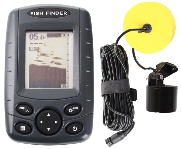 Эхолот переносной Phiradar FF168A (2.5" LCD, глубина до 70м) + Гарантия 1 год - изображение 2