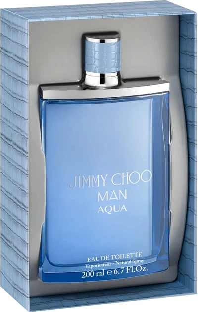 Туалетная вода для мужчин Jimmy Choo Man Aqua 200 мл (3386460135245) - изображение 3