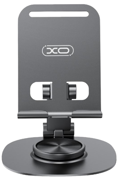 Універсальна поворотна підставка для телефону XO C151 Black (7109740) - Фото 2 Універсальна поворотна підставка для телефону XO C151 Black (7109740) - изображение 2