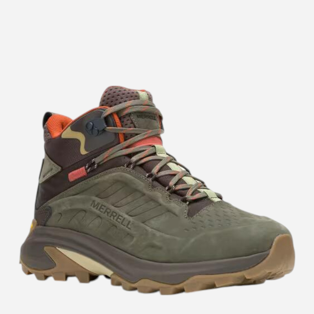 Buty trekkingowe męskie Merrell Moab Speed 2 Ltr Mid WP J037781 44 (9.5UK) 28 cm Oliwkowe (195020347164) - obraz 2