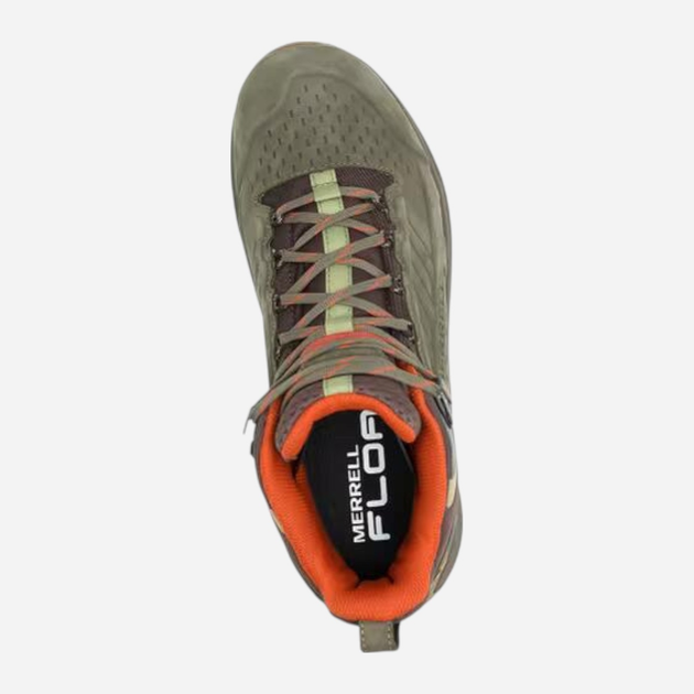 Buty trekkingowe męskie Merrell Moab Speed 2 Ltr Mid WP J037781 43.5 (9UK) 27.5 cm Oliwkowe (195020347157) - obraz 5