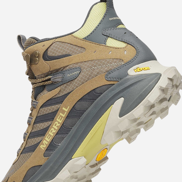 Buty trekkingowe męskie Gore-tex Merrell Moab Speed 2 Mid GTX J038339 44.5 (10UK) 28.5 cm Brązowe (195021258308) - obraz 7
