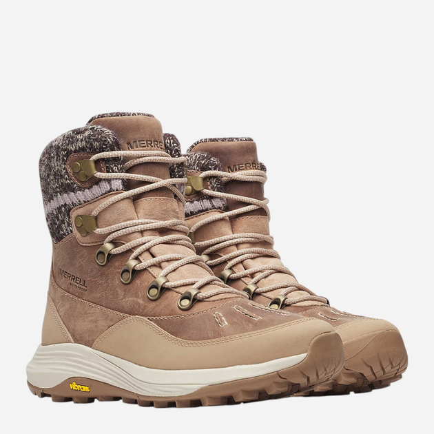 Жіночі черевики для трекінгу Merrell Siren 4 Thermo Mid Zip WP J038764 37 (4UK) 23.5 см Коричневі (195021266884) - зображення 2