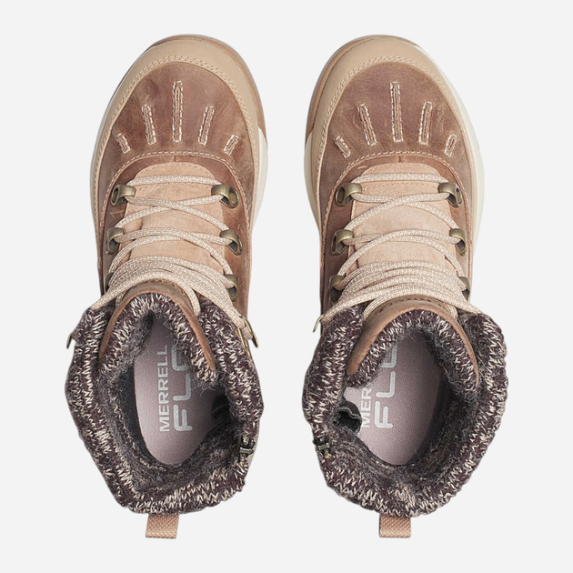 Жіночі черевики для трекінгу Merrell Siren 4 Thermo Mid Zip WP J038764 37.5 (4.5UK) 24 см Коричневі (195021266891) - зображення 4